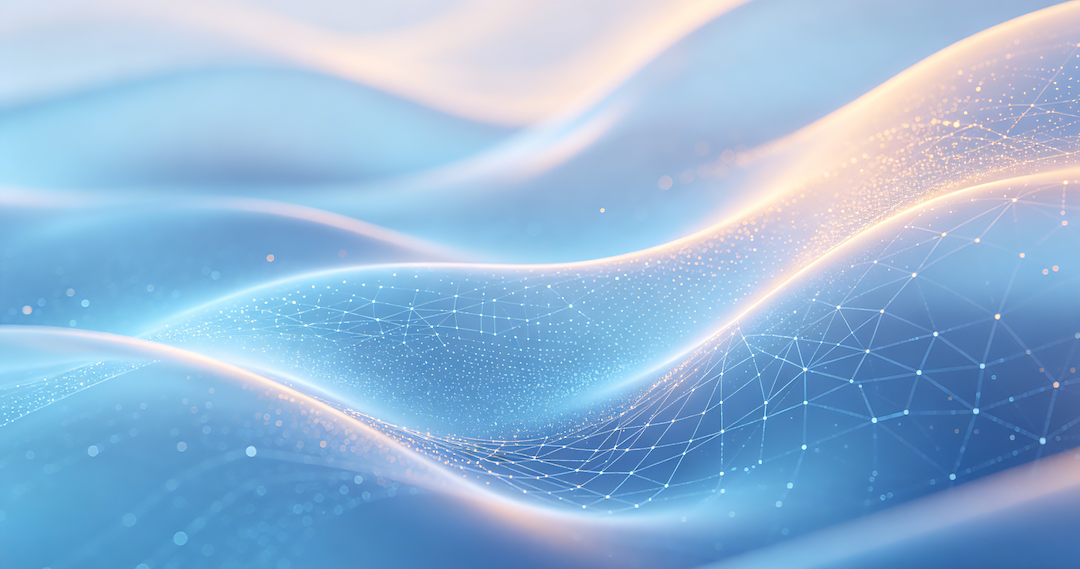 科技蓝风格数字化产品主视觉图