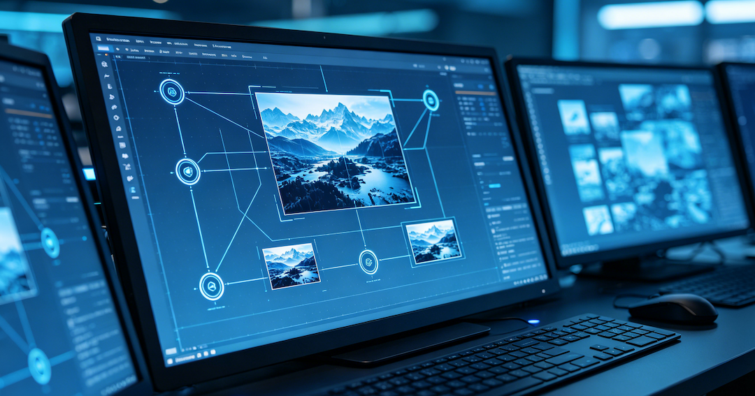 AI 图像创作与优化场景